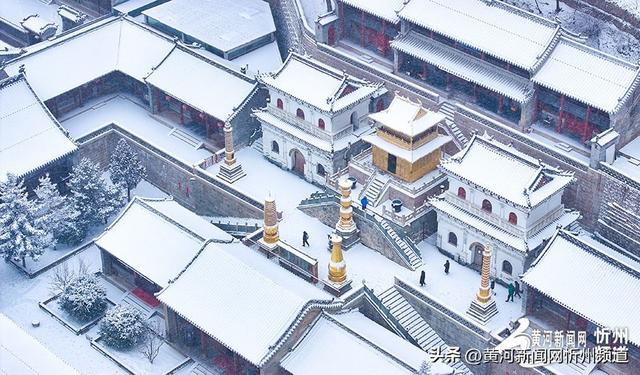 忻州入冬首场降雪，全域美景如诗如画
