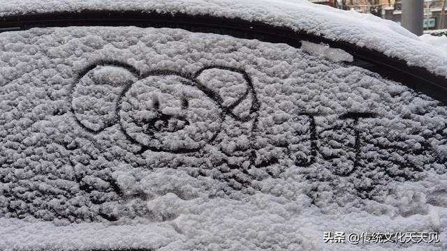 2025年北京冬天第一场雪后随手拍的小情小景，打动您了吗