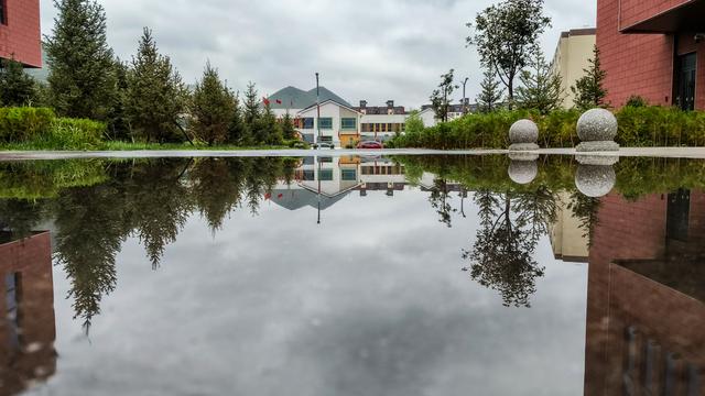 古浪：秋雨绵绵撒美景