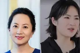 任正非之女孟晚舟与姚安娜，同根不同貌，差距一目了然图片