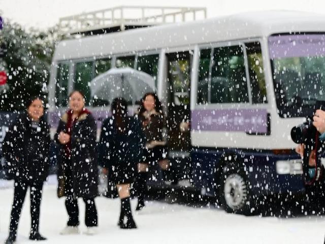 金堂这里“下雪”了！