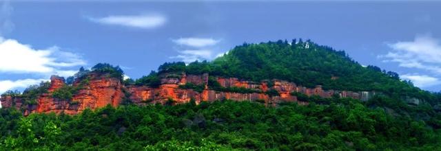 【千里嘉陵江 虞关好风光】北雀观景台红叶燃遍两岸，这份秋日限定美景请查收