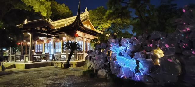 古猗园“非遗文化月”启幕，声色夜空“浮光戏影，猗鉴匠心”