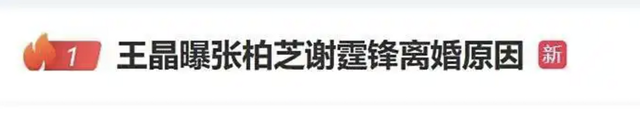 冠希哥太委屈！合照事件并非导火索，王晶曝张柏芝谢霆锋离婚原因