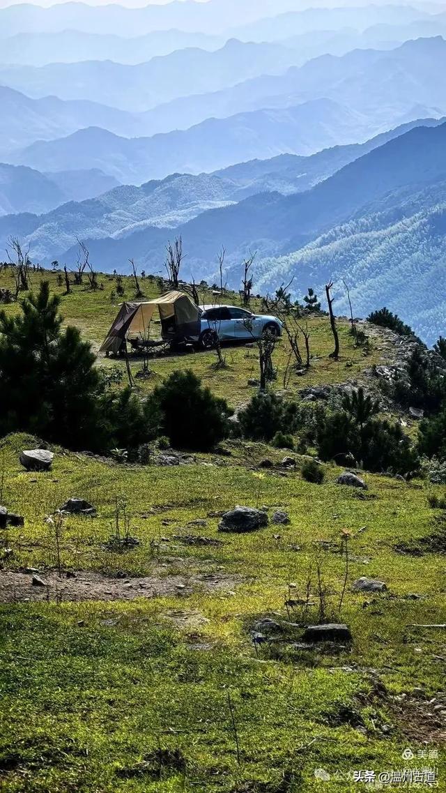 这个有“台州天山”之称的地方,夏纳凉风冬迎雪,露营绝佳!