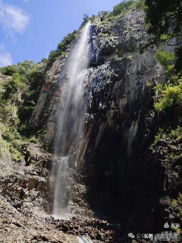 温州高山峡谷隐藏的小众秘境,驴友的瀑降宝藏地!雨后风光绝佳!