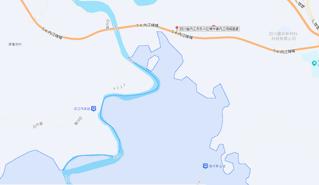 【川南F4】被大安区庙坝贾石村完全包围的东兴区椑木长丰村飞地