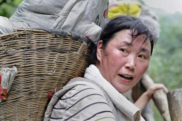 挑山工日均爬3趟，老君山不用无人机，地形不允许还是另有盘算？