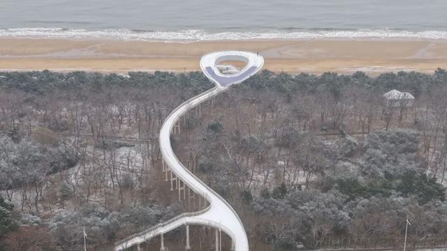 终于等到你！第一波日照雪景大片来了！