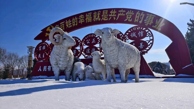 雪染古浪 一城素韵