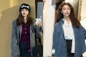 降温后才明白：马丁靴过时了！现在流行奶奶靴，洋气又高级图片