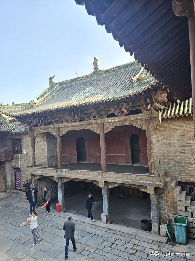 山西陟椒村三教堂，浑身散发出古色古香、古朴古老的气息