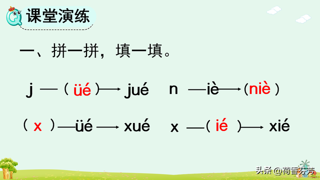汉语拼音ie、üe、er图文讲解
