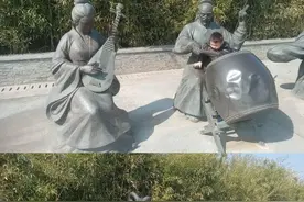 长安区樊川公园一日游//何家营鼓乐广场 作者：尚永泰图片