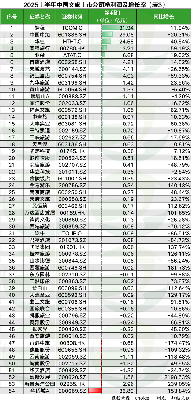 文旅市场“冰火交织”：2025上半年数据暴露出的真相与变局