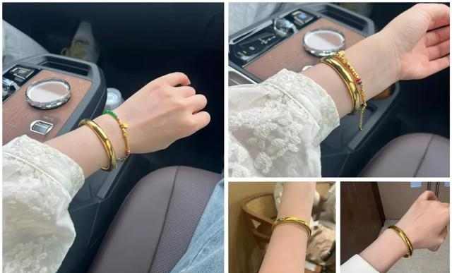 一生只戴一只金镯子，你会选择哪一款  水贝黄金爆火的7款黄金