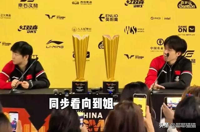 8 年了终于有人问这个问题了，王楚钦慌了莎莎惊了，道姐先坐不住