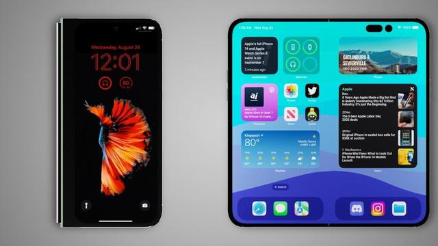 苹果首款折叠屏 iPhone 曝光：四摄+Touch ID，售价 1.4 万！