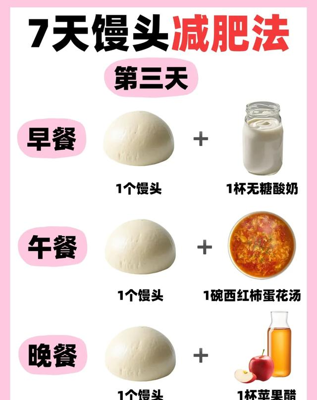 发现一个秋冬食欲稳定的方法：就是吃馒头，能饱竟然还能瘦！