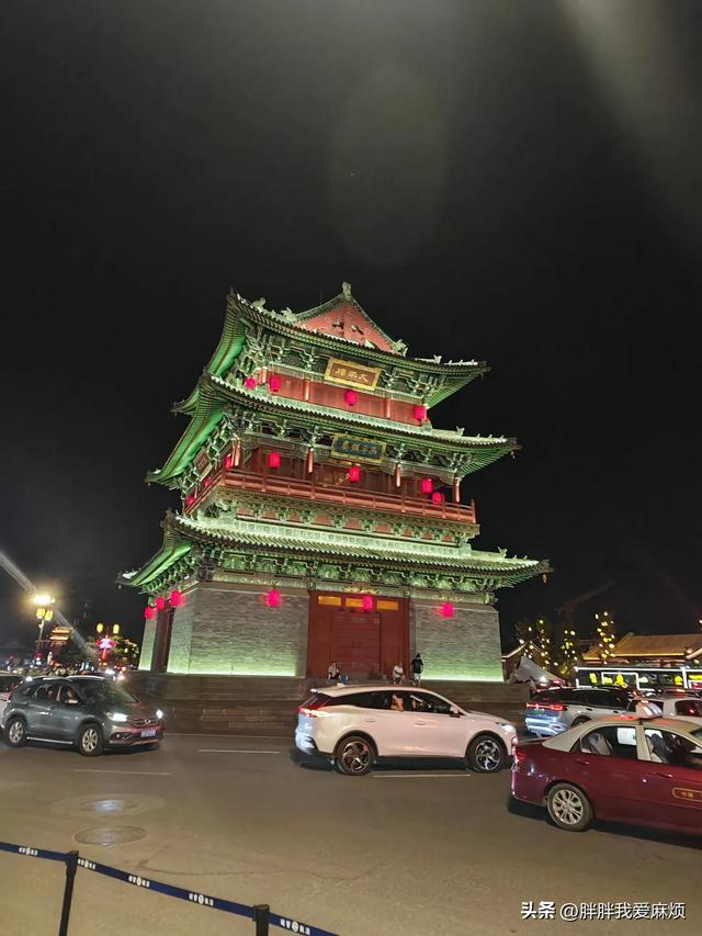 大同古城夜景