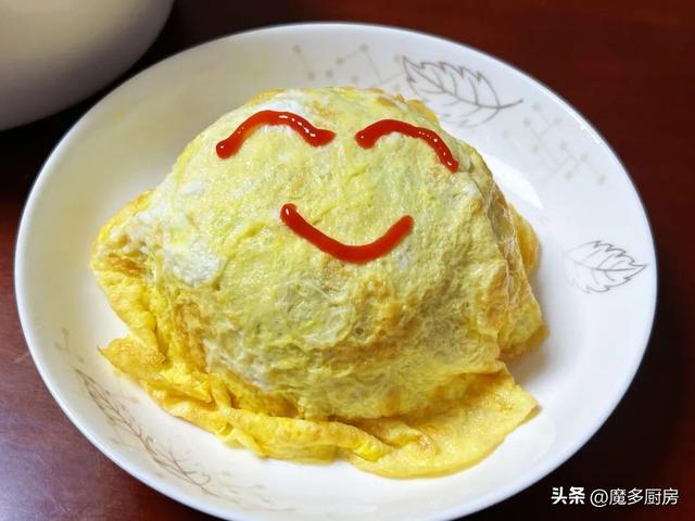 不知道吃什么，就来一份蛋包饭吧！简单好吃又好做