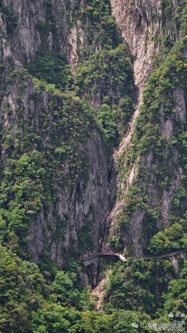 雁荡山百岗尖显胜门穿越,这条风光绝美的经典徒步线路你可去过