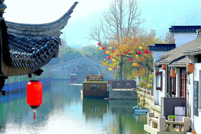 银杏铺金时,赴一场惠山古镇的秋约