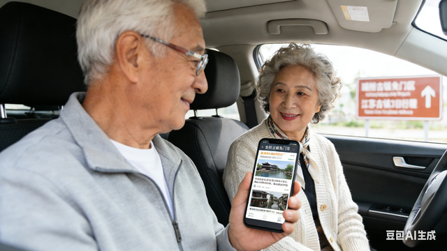 AI当旅伴！银发自驾四大黑科技 说走就走超省心