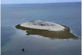 南沙至关重要的无人礁之15—琼台礁：中国最南端的陆地领土图片