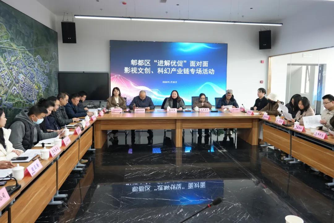 政企面对面,破壁解难题!郫都为影视科幻产业发展撑腰鼓劲插图3 政企面对面,破壁解难题!郫都为影视科幻产业发展撑腰鼓劲插图3