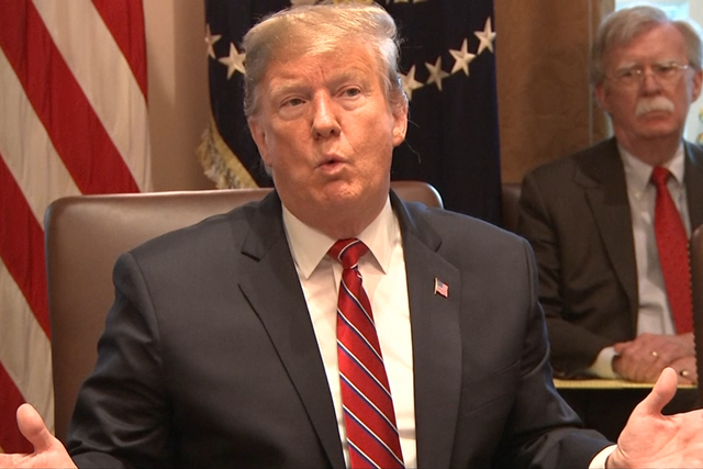 特朗普：台湾问题中国自己解决	，但别让我不高兴，外交部回应亮了