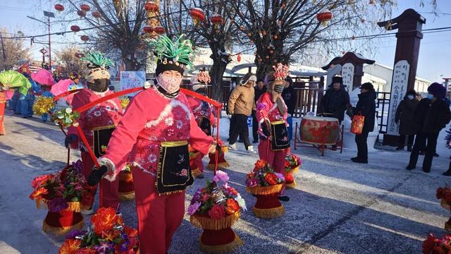 爱辉区第八届满族颁金节暨四嘉子满族乡第三届“莫勒真”大会盛装启幕