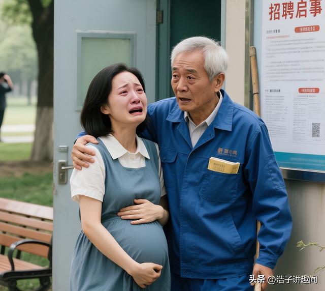 退休后去扫公厕，被前同事嘲笑，三个月后老板娘挺着大肚子来找我