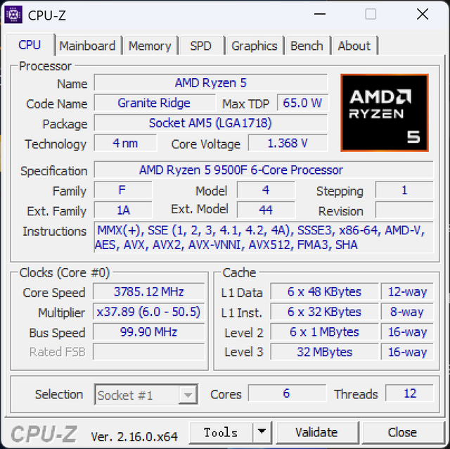 7500F的继任者，按部就班的更替——AMD锐龙R5 9500F首发评测