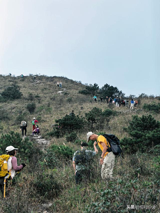 龙岩黄连盂徒步登山