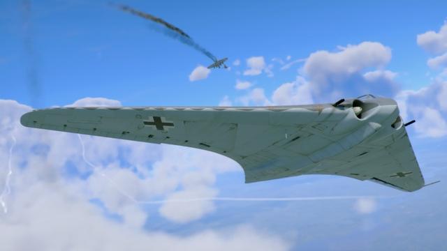 二战德国的末日武器， HO229无尾翼轰炸机，B2“幽灵”的开山鼻祖