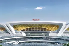 17台35线，西安东站2025年将建成，网友号称世界东站图片
