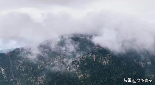 泰山雨后云雾织仙境！泼墨山水里藏着夏日最治愈的奔赴