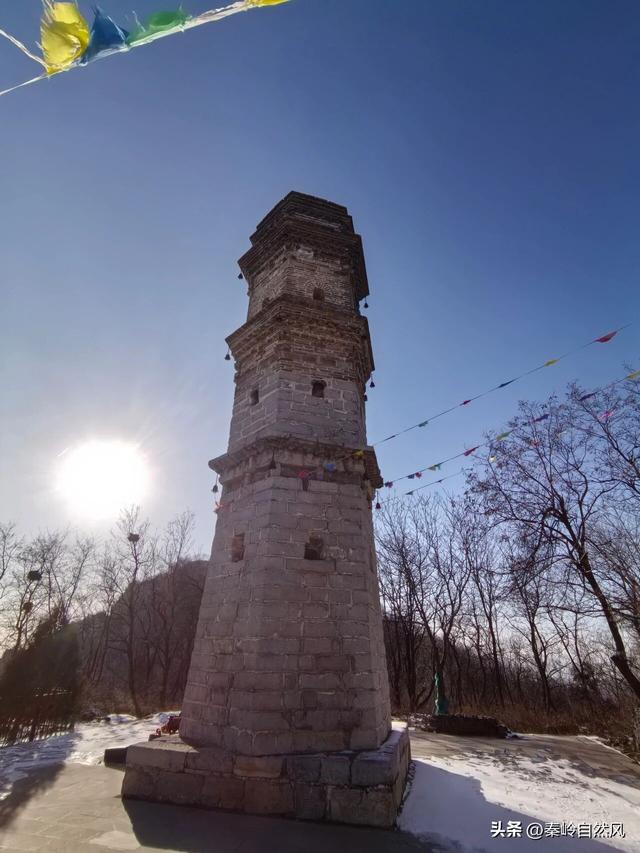 雪后初霁登顶嵯峨山，走荒野雪原，看千年悟空塔，感受历史的烟云