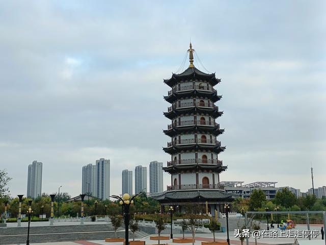 游齐河晏婴祠、碑廊、齐州塔