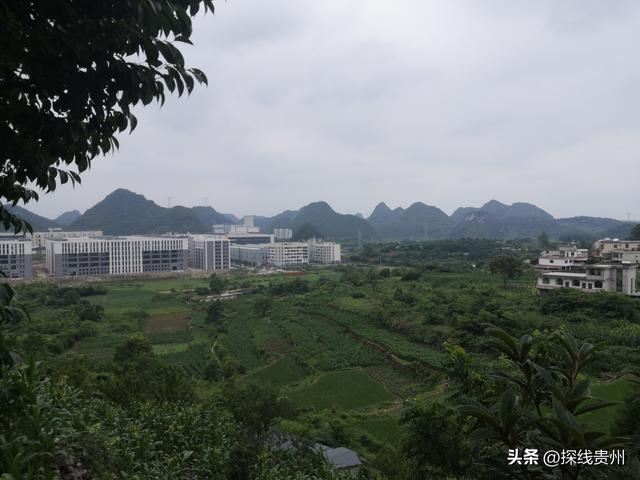 环城贵阳花溪苗王坡越野大环线之青岩段达夯翁拢“冈仁波齐”风景