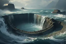 传说中的无底深渊，不断吞噬海水的神秘归墟！上古神话那些事-170图片