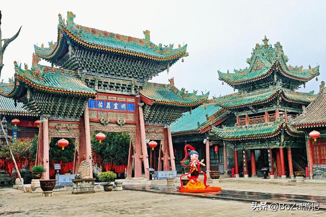 40元门票值吗？三原城隍庙，木雕石雕绝了