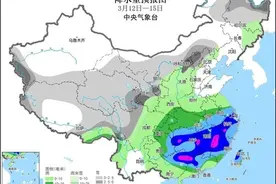 南方将有大范围降雨并伴强对流 西北华北等地有雨雪天气图片