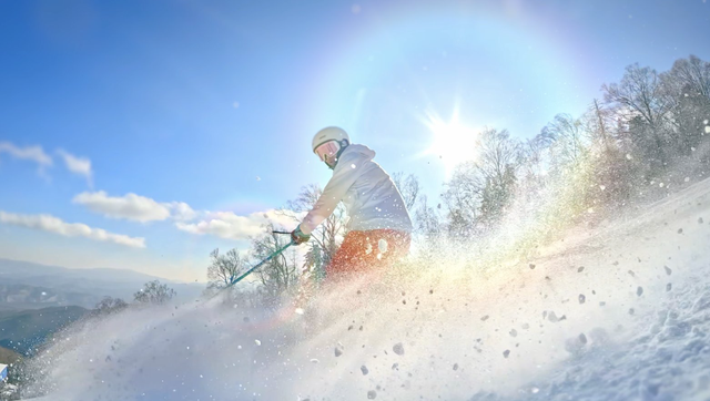 冰城，下雪了