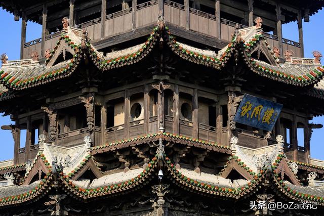 万荣后土庙藏秘，秋风楼嵌千年碑，汉武帝辞赋留痕
