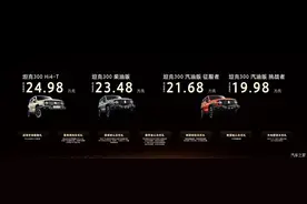 19.98万元起，新增柴油/Hi4-T车型，2025款坦克300正式上市！图片