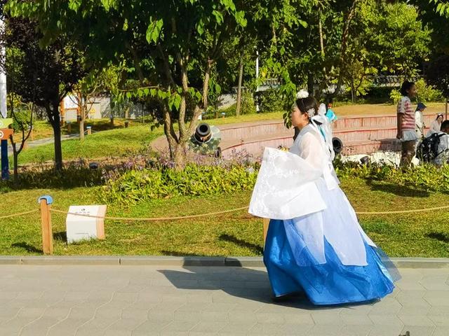 延吉市的中国朝鲜族民俗园