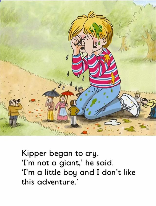Kipper和巨人-英语绘本阅读和翻译详解