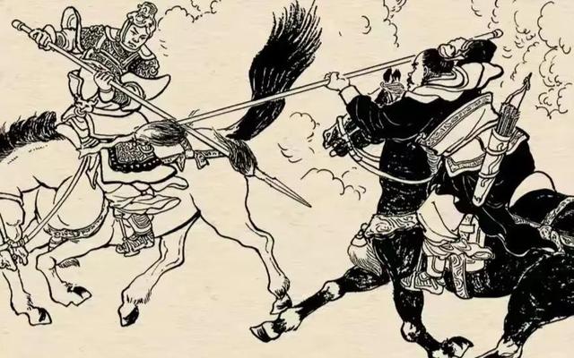 能与马超战二百合的九大高手，四人可胜，四人必败，一人难以定论